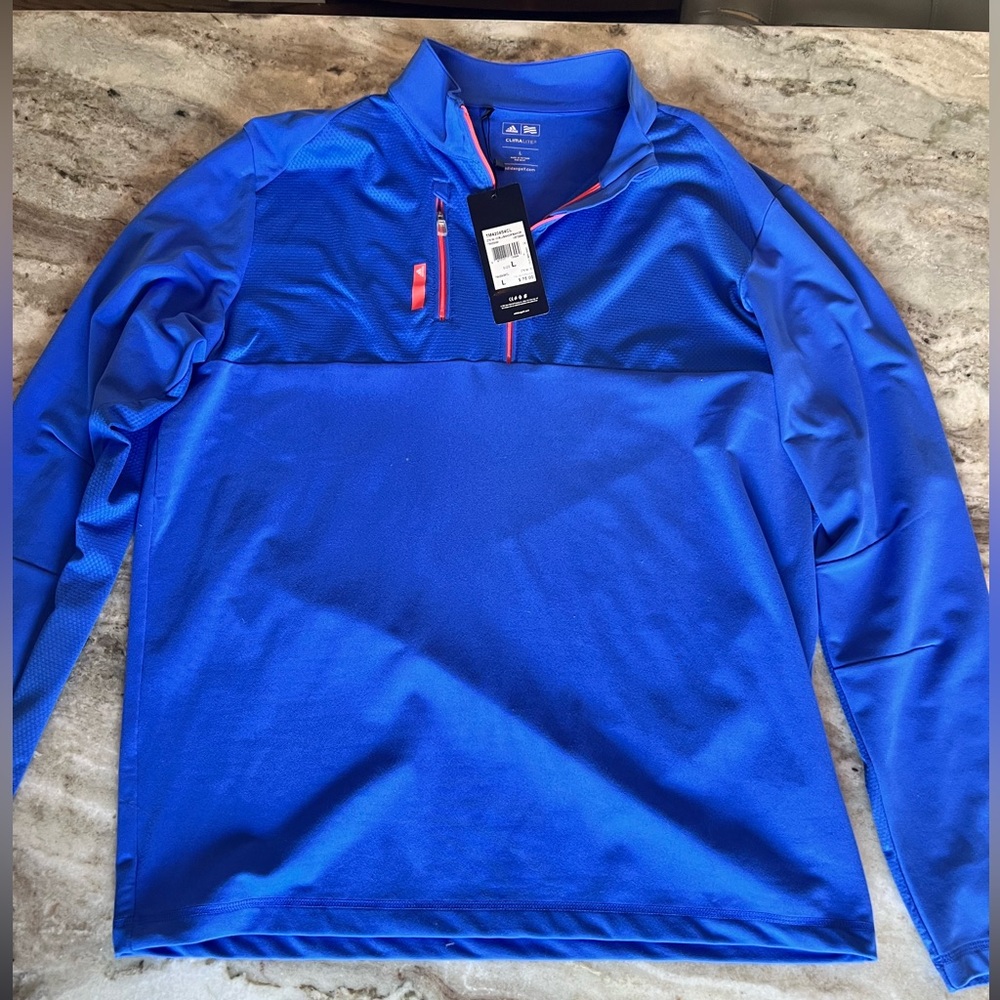 Men’s Large Adidas pullover. New with tags.